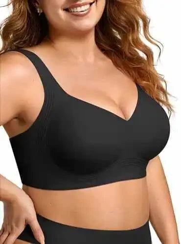 Tired of uncomfortable underwire bras? The ComfortCurve Jelly Bra provides all-day support, lift, and smoothing without digging into your skin.