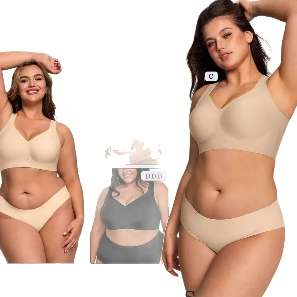 Tired of uncomfortable underwire bras? The ComfortCurve Jelly Bra provides all-day support, lift, and smoothing without digging into your skin.