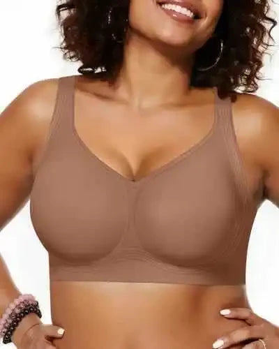 Tired of uncomfortable underwire bras? The ComfortCurve Jelly Bra provides all-day support, lift, and smoothing without digging into your skin.